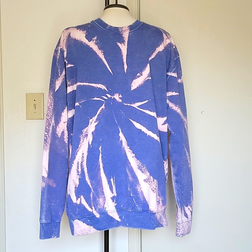 Men's custom tie dye sweatshirt